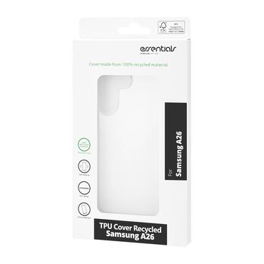 Essentials Samsung Galaxy A26 recycled TPU-bagsidecover, gennemsigtig