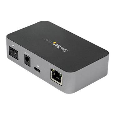 StarTech.com 3 Port USB C 3.1 Gen 2 Hub with Ethernet Adapter, 10Gbps USB Type C to 2x USB-A & 1x USB-C Ports, USB Hub w/ BC 1.2 Phone Fast Charging, Superspeed 10Gbps USB C Hub with GbE
