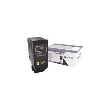 Lexmark - gul - original - tonerkassett