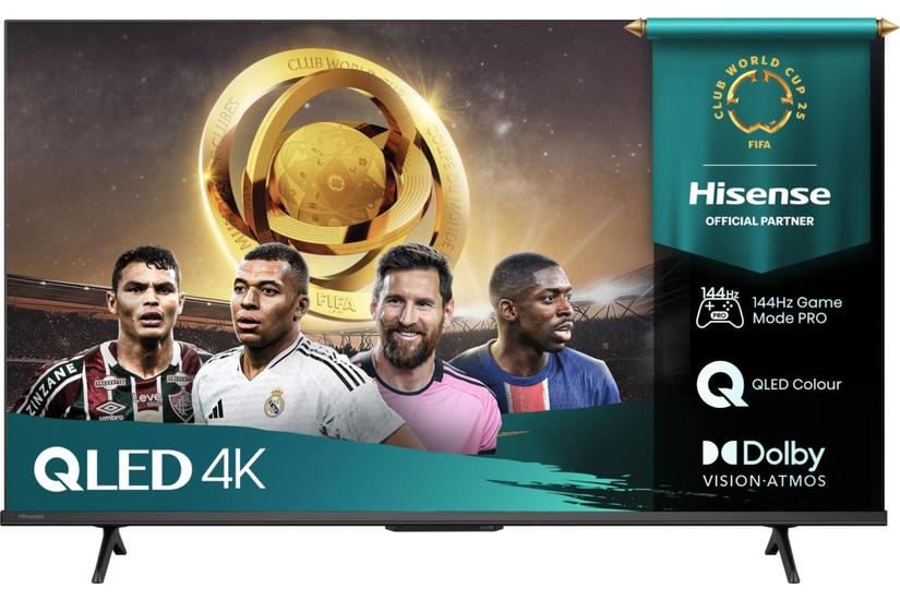 Hisense 43E77Q PRO 109,2 cm (43") 4K Ultra HD Smart TV Wi-Fi Sort