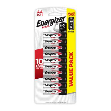Energizer E300671200 husholdningsbatteri Engangsbatteri AA Alkaline
