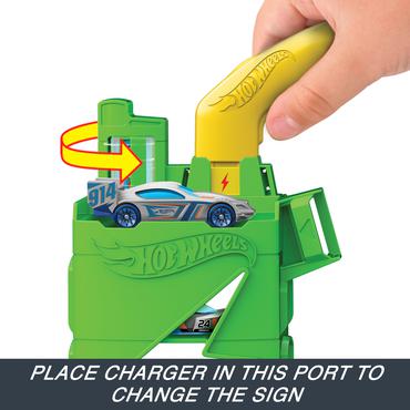 Hot Wheels City Super ladestation