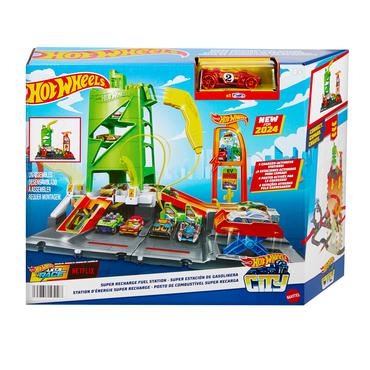 Hot Wheels City Super ladestation