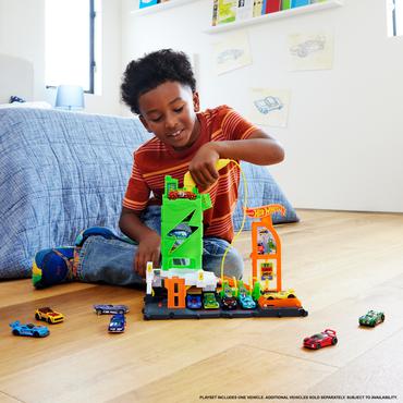 Hot Wheels City Super ladestation