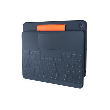 Logitech Rugged Combo 3 Touch for Education - tastatur og folio-kasse - med trackpad - QWERTY - UK Indgangsudstyr