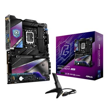 ASRock Phantom Gaming Z890 NOVA WIFI - bundkort - ATX - LGA1851 sokkel - Z890
