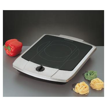 Rommelsbacher CT 2200/E - keramisk kogeplade - sort/rustfrit stål