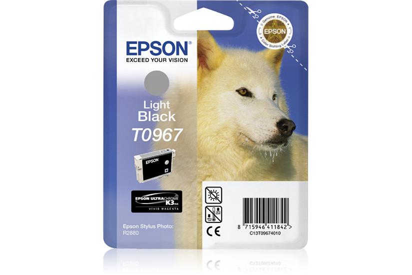 Epson T0967 - lys sort - original - bl&aelig;kpatron