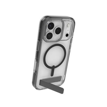 ZAGG Santa Cruz Snap Kickstand mobiltelefon etui 16 cm (6.3") Cover Sort, Transparent