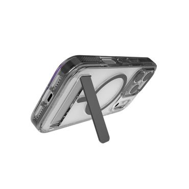 ZAGG Santa Cruz Snap Kickstand mobiltelefon etui 16 cm (6.3") Cover Sort, Transparent