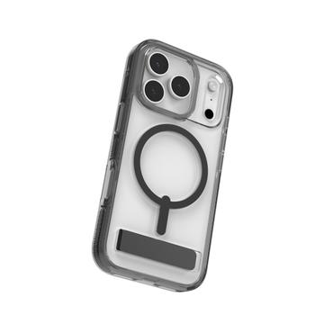 ZAGG Santa Cruz Snap Kickstand mobiltelefon etui 16 cm (6.3") Cover Sort, Transparent