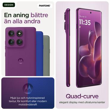 Motorola Edge 60 Pro - pantone sprudlende drue - 5G smartphone - 512 GB - GSM