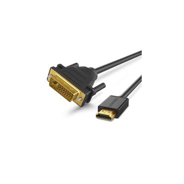 Ugreen 30116 videokabel adapter 1 m DVI HDMI Sort