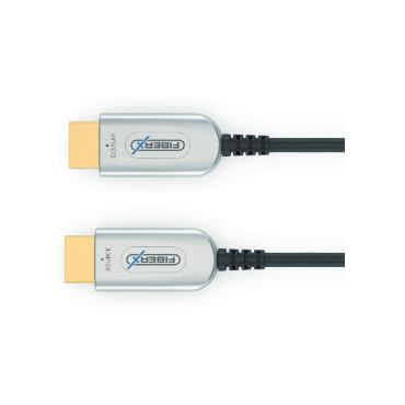 FiberX FX-I350-100 HDMI-kabel 100 m HDMI Type A (Standard) Sort, S&oslash;lv