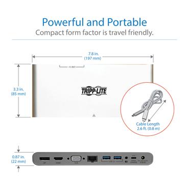 USB-C DOCK TRIPLE DISPLAY - 4K