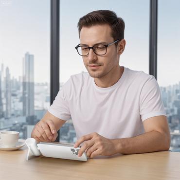 4smarts 541657 powerbank Lithium-Ion (Li-Ion) 5000 mAh Hvid