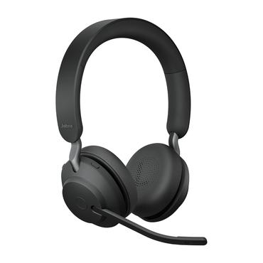 Jabra Evolve2 65 UC Stereo - headset - med laddningsst&auml;ll