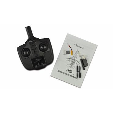 AMEWI F16B Flugzeug mit Gyro 2-Kanal 290mm RTF