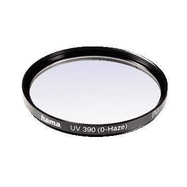 Hama UV Filter UV-390 (O-Haze) - filter - absorbering av ultraviolett ljus - 55 mm