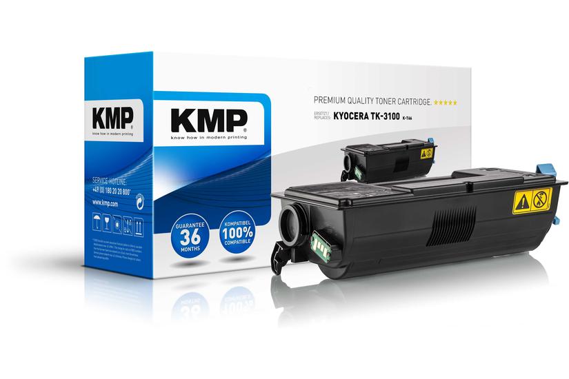KMP K-T66 tonerpatron 1 stk Sort