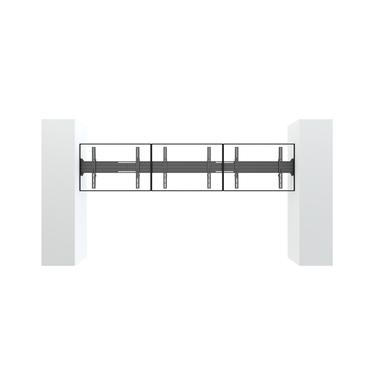 Multibrackets M Pro Series monteringskomponent - f&ouml;r LCD-display - svart