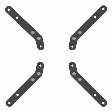 MOMO A003 VESA EXTENSIONS BLACK