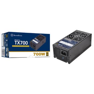 SilverStone SST-TX700-G str&ouml;mf&ouml;rs&ouml;rjning - TFX12V / ATX12V 2.4 - Svart