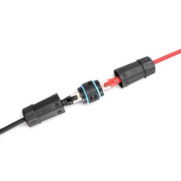 DIGITUS AuÃenanschluss Patchkabel CAT6A Verbinder RJ45->RJ45