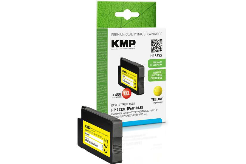 KMP 1748,4009 bl&aelig;kpatron Kompatibel H&oslash;jt (XL) udbytte Gul