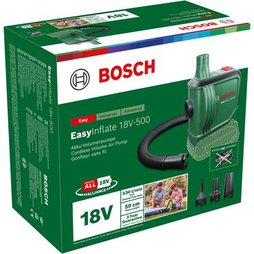 Bosch EasyInflate 18V-500 elektrisk luftpumpe 0,03 bar 530 l/min