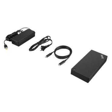 upcycle it Lenovo ThinkPad USB-C Dock (Refurbished) Ledningsført USB 3.2 Gen 1 (3.1 Gen 1) Type-C Sort