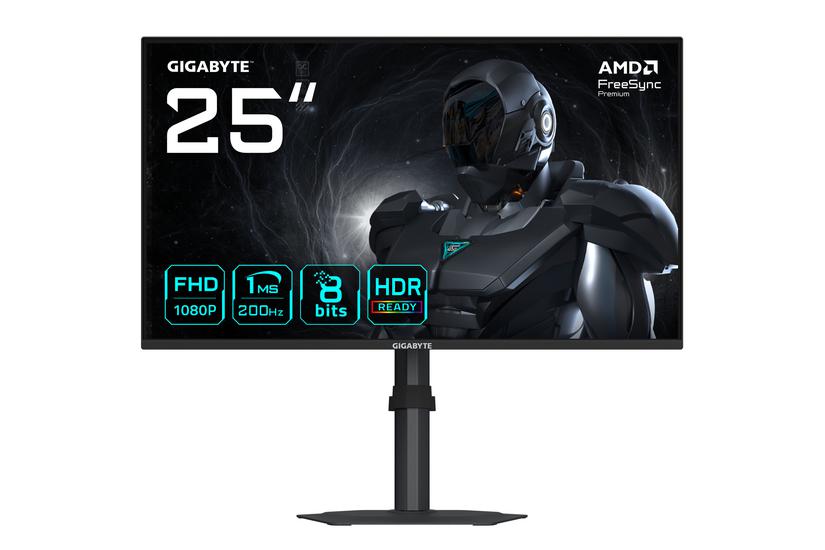 GIGABYTE Skärm - 24.5" - 200 hz - 1 ms - 2x HDMI