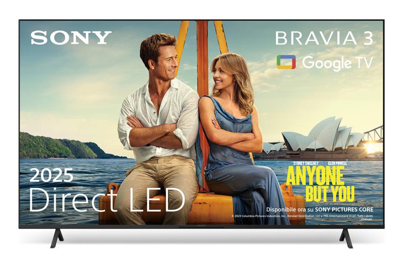 Sony Bravia 3 K-65S3 65" Klass (64.5" visbar) LED-bakgrundsbelyst LCD-TV - 4K