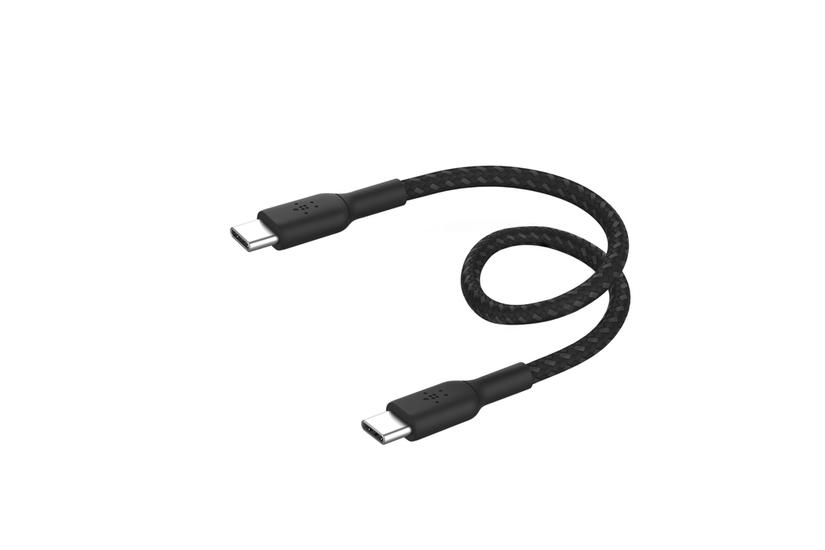 Belkin BoostCharge - USB typ C-kabel - 24 pin USB-C till 24 pin USB-C - 15 cm