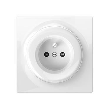 Fibaro Walli N stikkontakt Type E Hvid