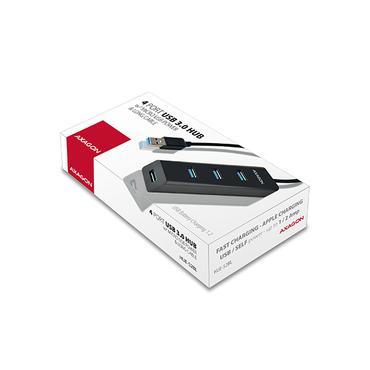 AXAGON HUE-S2BL - hubb - 4 portar