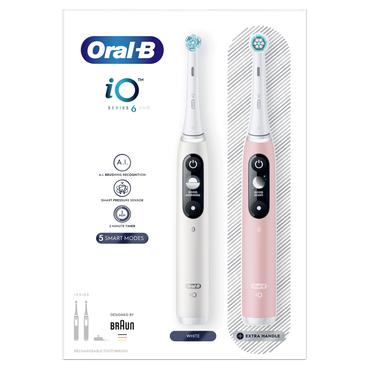 ELECTRIC TOOTHBRUSH IO6 WHITE/PINK