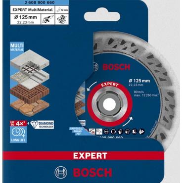 Bosch Expert Multi Material sk&auml;rskiva i diamant - f&ouml;r betong, armerad betong, tegel, soft rock