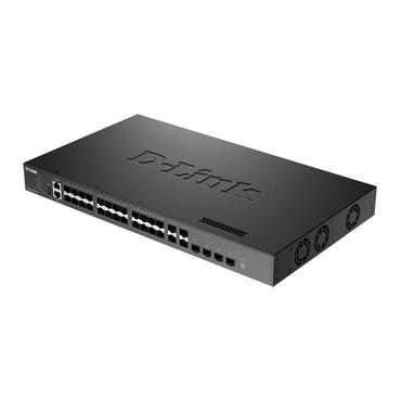 D-Link DXS 3410-32SY - switch - 28 portar - Administrerad - rackmonterbar