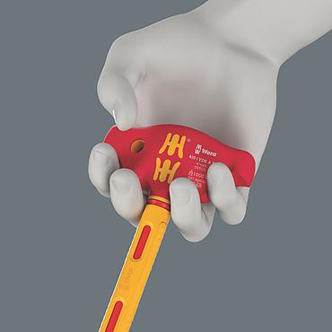 Wera 410 i VDE A RA VDE-isoliert Quergriff 1/4