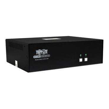 Tripp Lite Secure KVM Switch, 2-Port, Dual Head, HDMI to HDMI, 4K, NIAP PP4.0, Audio, CAC, TAA - KVM / audio-switch - 2 porte - TAA-kompatibel