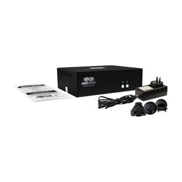 Tripp Lite Secure KVM Switch, 2-Port, Dual Head, HDMI to HDMI, 4K, NIAP PP4.0, Audio, CAC, TAA - KVM / audio-switch - 2 porte - TAA-kompatibel