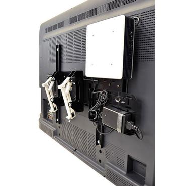 Ergotron SIM90 Signage Integration Mount monteringssats - f&ouml;r LCD-display/CPU - svart