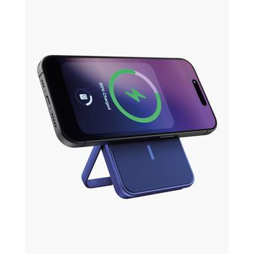 Fresh 'n Rebel 228300 powerbank Lithium polymer (LiPo) 5000 mAh Trådløs opladning Blå