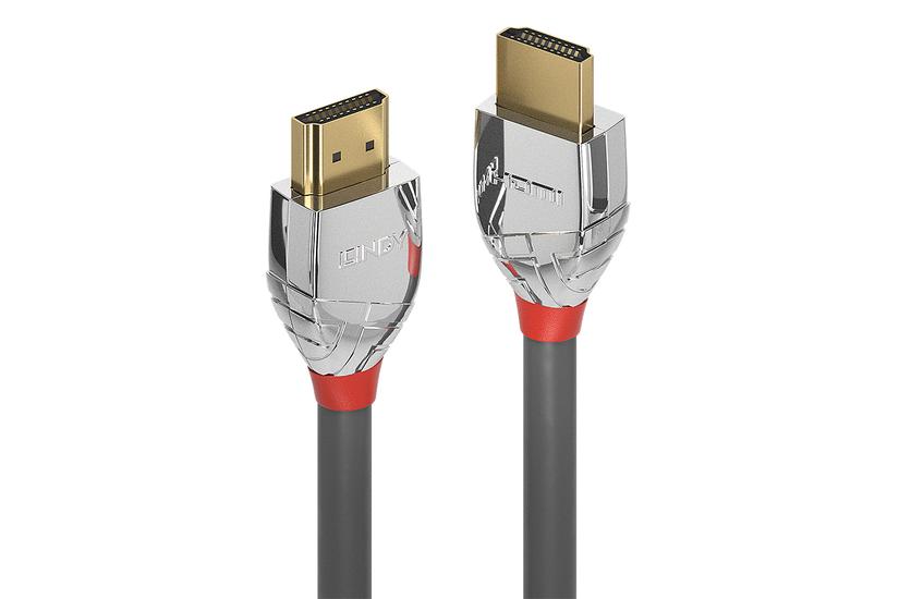 Lindy 37874 HDMI-kabel 5 m HDMI Type A (Standard) Grå, Sølv