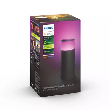 Philips Hue Pedestallys Calla Forl&aelig;nger - Farve LED - Outdoor - Sort