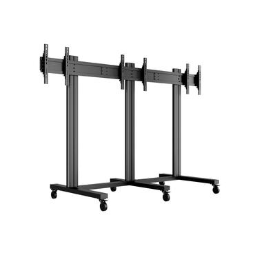 Multibrackets M Public Video Wall Stand 3-Screens st&auml;ll - f&ouml;r 3 LCD-bildsk&auml;rmar - svart