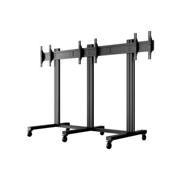 Multibrackets M Public Video Wall Stand 3-Screens st&auml;ll - f&ouml;r 3 LCD-bildsk&auml;rmar - svart