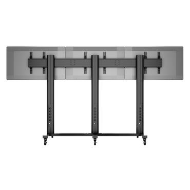Multibrackets M Public Video Wall Stand 3-Screens st&auml;ll - f&ouml;r 3 LCD-bildsk&auml;rmar - svart
