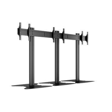 Multibrackets M Public Video Wall Stand 3-Screens st&auml;ll - f&ouml;r 3 LCD-bildsk&auml;rmar - svart